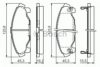 DAIHA 449187728000 Brake Pad Set, disc brake